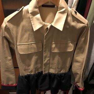 Harvey Faircloth Women’s Military Peplum Jacket